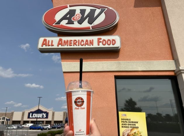 A&W Store front